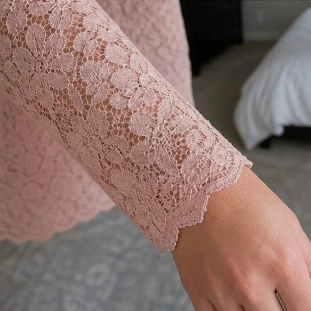 Mauve Wrap Blouse